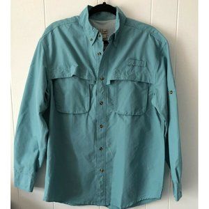 LL Bean Dry Water Wicking Button Up Shirt